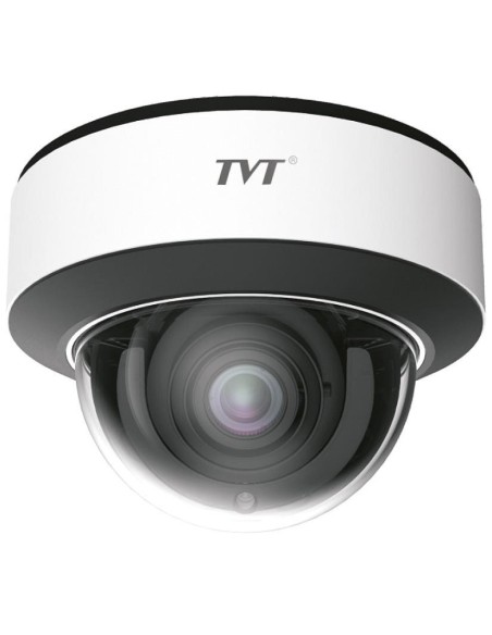 Acheter TVT TVT-58 Caméra dôme IP 4MP varifocale motorisée 2.8-12mm IR50 IP67 IK10 VCA Audio MIC TVT