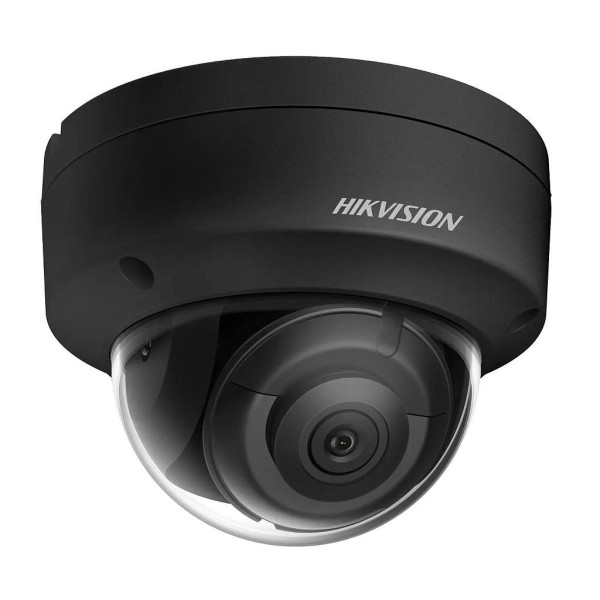 Hikvision Pro HIK-PRO-181 DS-2CD2163G2-é (2.8mm) (Preto) 6MP IP Dome Câmera 2.8mm Reconhecer WDR120 IP67 IK10 IR30 Preto Hikvisi
