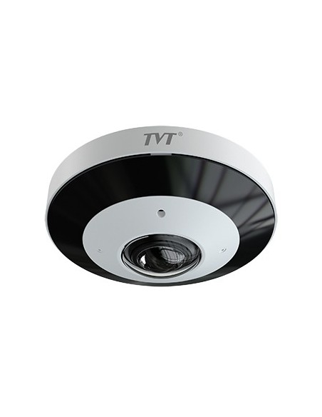 Comprar TVT TVT-204 Cámara Fisheye panorámica IP 6MP 1.65mm IR20 E/S Audio Alarma MIC P2P TD-9568E3B-A(D/PE/AR1)