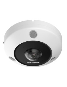 Soluções Hikvision Hik-Sol-868 DS-2CD6365G1-IVS (1.16mmCâmera IP de 6mp Fisheye 1.16mm Contagem de filas Mapear o alarme de áudi