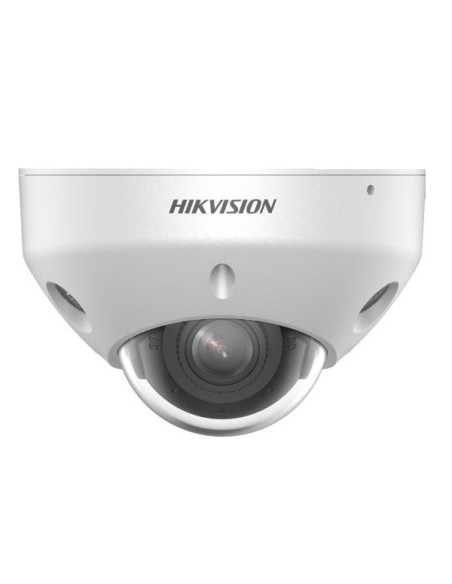 Comprar HIKVISION PRO HIK-PRO-779 Cámara minidomo IP 8MP 2.8mm Smart Hybrid Light 30m Acusense MIC E/S Alarma y Audio IP67 IK08 