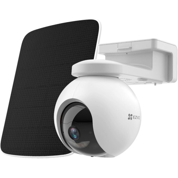 Ezviz EZVIZ-107 CS-HB8 / SP-R200 (4K) Inteligente Home PT WiFi 6 8MP 4 mm 360º Bateria Rotativa + Painel Solar