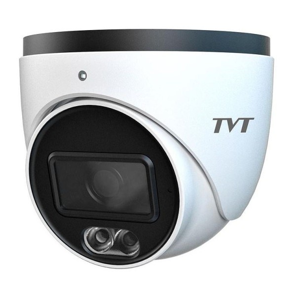 Acheter TVT TVT-46 Caméra Turret IP 2MP 2,8 mm MIC IP67 Full-Color 24/7 TVT