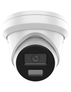 Hikvision Pro HIK-PRO-737 DS-2CD2343G2-LI2U (2.8mmCâmera IP da torre 4MP reconhece o microfone híbrido inteligente IP67