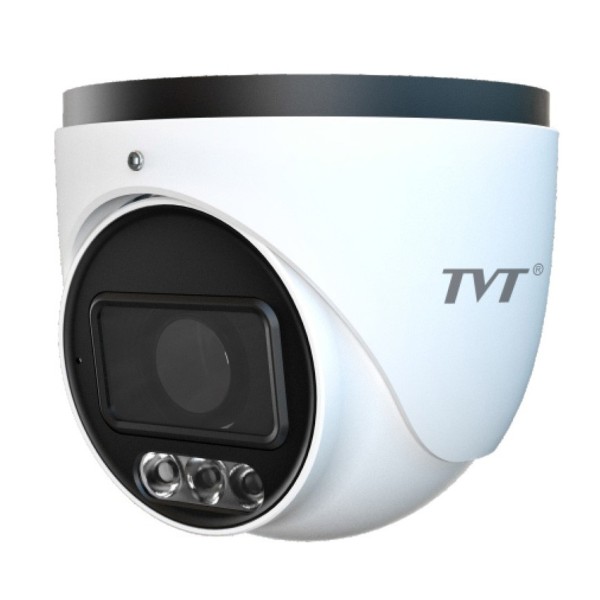 Acheter TVT TVT-303 Caméra Turret IP 4MP Varifocale motorisée 2,8~12 mm Éclairage double