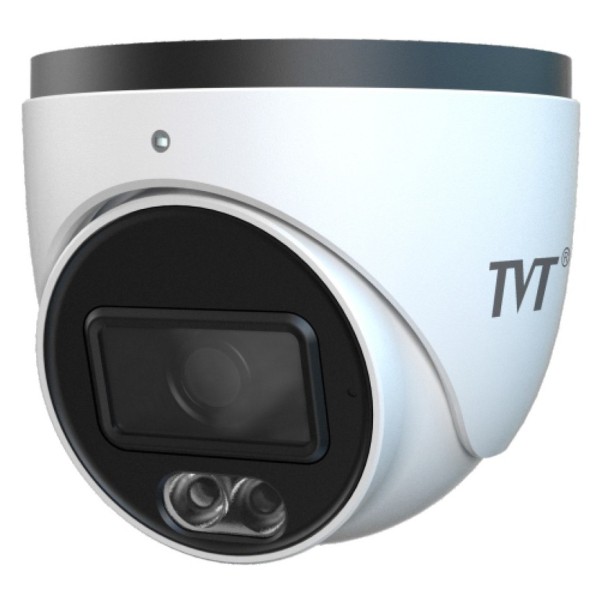 TVT TVT-307 TD-9584S4-C (D / PE / AW2) Câmera IP da torre 8MP 2.8mm Iluminação de áudio Dual 30M IP67