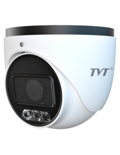 Acheter TVT TVT-407 Caméra Turret IP 8MP 2,8 mm Lumière blanche 30 m IP67 Audio MIC Light Explorer