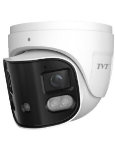 Kaufen TVT TVT-368 IP-Turret-Kamera 8 MP Dualobjektiv 2.8mm NDAA Audio Alarm Bildzusammenfügung