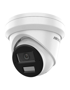 Hikvision Pro HIK-PRO-731 DS-2CD2383G2-LI2U (2.8mm) Turret Câmera IP 8MP Light Light Hybrid IR30 IP67 Reconhecido Detecção de Mo