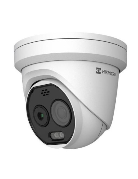 Comprar HIKVISION THERMAL HIK-THERMAL-120 Cámara turret IP biespectro 5MP térmica 1.8mm 160×120 y óptica 2.mm 2688×1944 HM-TD121