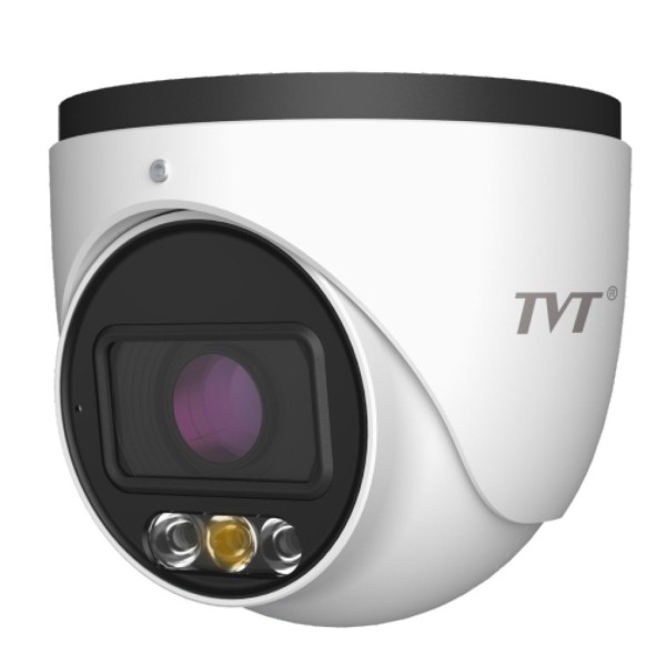 Acheter TVT TVT-433 Caméra Turret IP varifocale motorisée 2.8-12mm 4MP MIC IR50 IR67 carte SD WDR120 audio