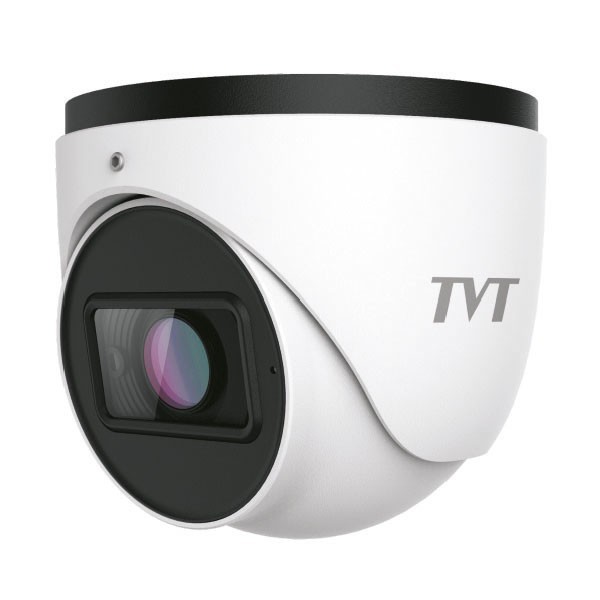 Acheter TVT TVT-63 Caméra Turret IP varifocale motorisée 2.8-12mm 4MP MIC IR50 IR67 carte SD WDR120 PoE TVT