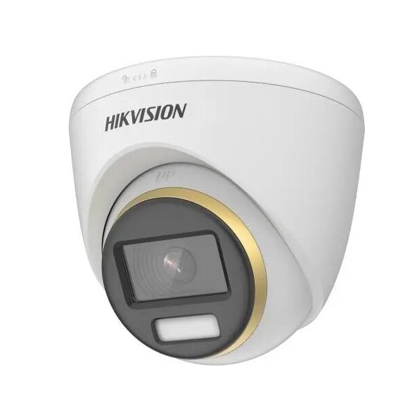 Hikvision Pro Hik-Pro-270 DS-2CE72UF3T-E (2.8mm) Camera Turret POC 8MP 2.8mm Luz branca do Colorvu IR40M WDR130 IP67