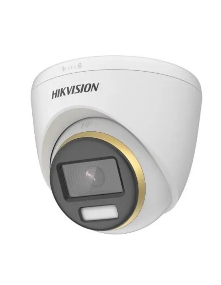 Hikvision Pro Hik-Pro-270 DS-2CE72UF3T-E (2.8mm) Camera Turret POC 8MP 2.8mm Luz branca do Colorvu IR40M WDR130 IP67