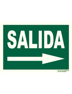 Comprar BYSECUR BYSECUR-402 Cartel de Señalización Evacuación salida derecha E-320