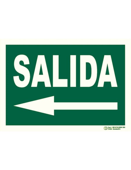 BYSECUR BYSECUR-403 E-321 Sinalização Cartaz Evacuação deixou de fora