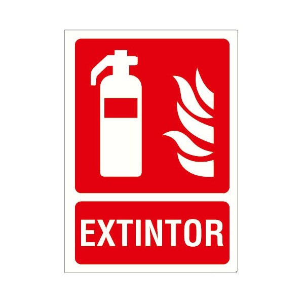 Comprar BYSECUR BYSECUR-311 Cartel de Señalización Extintor BSCEX101