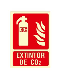 Kaufen BYSECUR BYSECUR-312 Schild zur Kennzeichnung eines CO2-Feuerlöschers