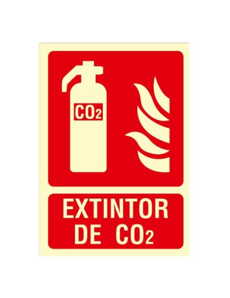 Kaufen BYSECUR BYSECUR-312 Schild zur Kennzeichnung eines CO2-Feuerlöschers