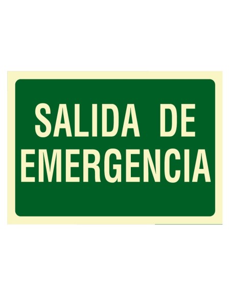 Comprar BYSECUR BYSECUR-317 Cartel de Señalización Salida de Emergencia BSCEV440