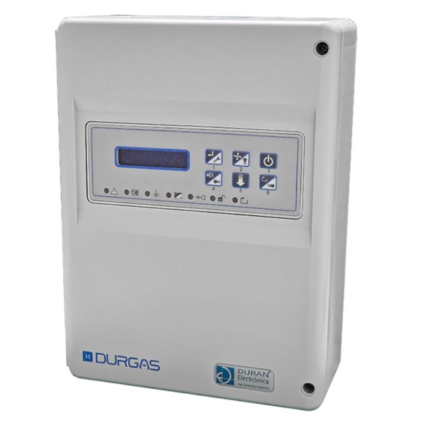 Comprar DURÁN DURAN-4 Central de detección de gases tóxicos, explosivos y oxígeno 1 zona. No ampliable. Uso industrial Compacta 