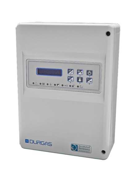 Comprar DURÁN DURAN-4 Central de detección de gases tóxicos, explosivos y oxígeno 1 zona. No ampliable. Uso industrial Compacta 
