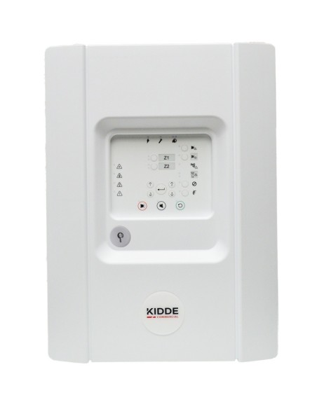 Comprar KIDDE KIDDE-590 Central de detección de incendios convencional de 2 zonas NC-PF2