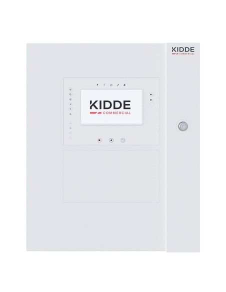 Comprar KIDDE KIDDE-488 Central de incendios analógica direccionable con pantalla táctil, Fuente de alimentación grande, 2 lazos