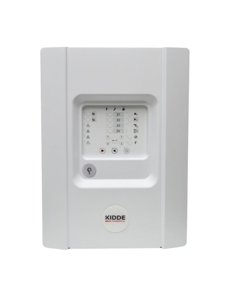 Comprar KIDDE KIDDE-591 Central de incendios convencional 4 zonas. 32 dispositivos por zona. 4 salidas de relé supervisadas NC-P