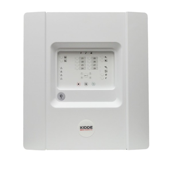 Comprar KIDDE KIDDE-592 Central incendios convencional de 8 zonas. 32 dispositivos por zona. 4 salidas de relé supervisadas NC-P