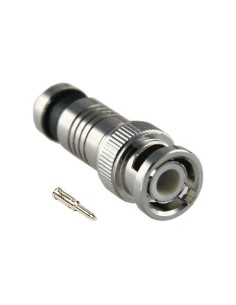 Comprar BYSECUR BYSECUR-80 Conector BNC macho de compresión cable coaxial RG59 BSC01694
