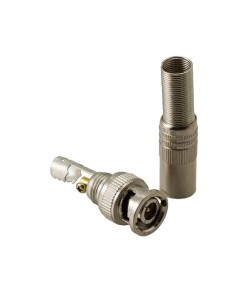 BYSECUR BYSECUR-81 BSC03122 BNC Conector masculino para parafuso