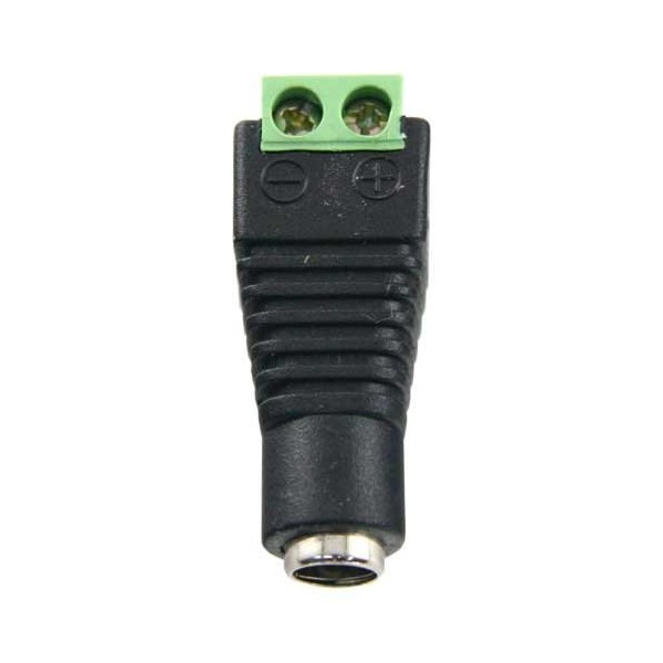 Comprar BYSECUR BYSECUR-85 Conector DC hembra estándar con salida +/- de 2 terminales para alimentación BSC00943