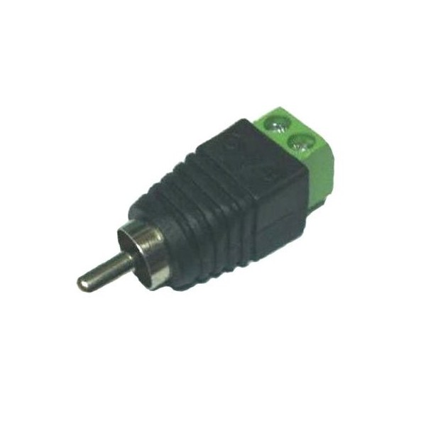 Comprar BYSECUR BYSECUR-88 Conector DC macho RCA con salidas +/- de 2 terminales BSC01337