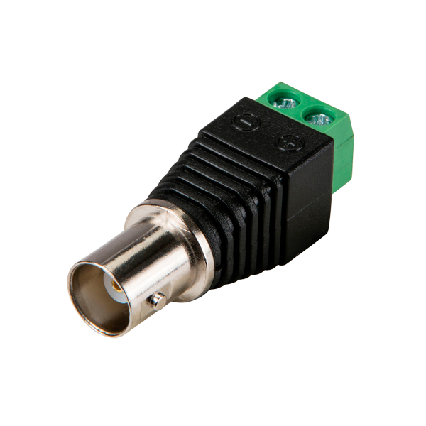 Acheter BYSECUR BYSECUR-89 Connecteur vidéo BNC femelle avec sortie +/- à 2 bornes