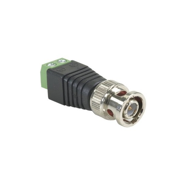 Acheter BYSECUR BYSECUR-90 Connecteur vidéo BNC mâle avec sortie +/- à 2 bornes