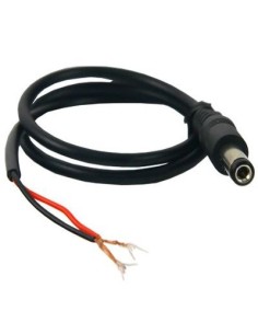 BYSECUR BYSECUR-93 BBSc00138 Conector masculino Power Standard com 10 centímetros de cabo vermelho preto