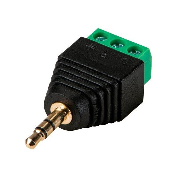 Kaufen BYSECUR BYSECUR-95 3,5-mm-Stereo-Klinkenstecker mit +/- Ausgang und 2 Anschlüssen