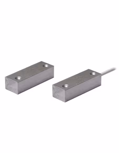 Acheter BYSECUR ALARMS BYSECUR-ALARM-9 Contact électromagnétique en aluminium Câblé en surface pour portes métalliques