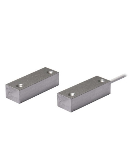 Comprar BYSECUR ALARMS BYSECUR-ALARM-9 Contacto electromagnético aluminio Cableado superficie puertas metálicas CTC002