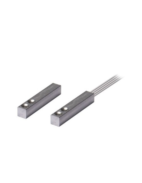 Acheter BYSECUR ALARMS BYSECUR-ALARM-14 Contact magnétique filaire en aluminium ultra fin pour montage en surface