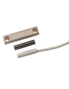 Aritech Aritech-72 DC105 Contato magnético para superfície e incorporação. Abertura operacional max. 12mm. 2m cabo. Branco. 2 gr