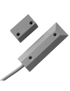 Acheter ARITECH ARITECH-10 Contact magnétique PVC pour sol/surface, câblé, pour portes métalliques, 2 m, 34 mm Aritech