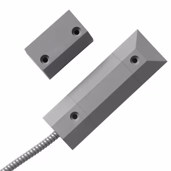 Acheter ARITECH ARITECH-10 Contact magnétique PVC pour sol/surface, câblé, pour portes métalliques, 2 m, 34 mm Aritech