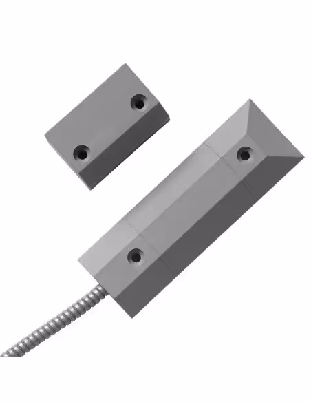 Acheter ARITECH ARITECH-10 Contact magnétique PVC pour sol/surface, câblé, pour portes métalliques, 2 m, 34 mm Aritech