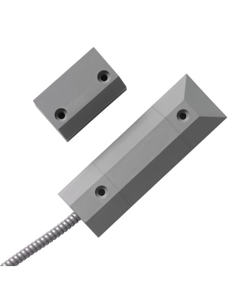 Kaufen ARITECH ARITECH-10 Magnetkontakt aus PVC für Boden-/Aufputzmontage, verkabelt, für Metalltüren, 2 m, 34 mm, Aritech