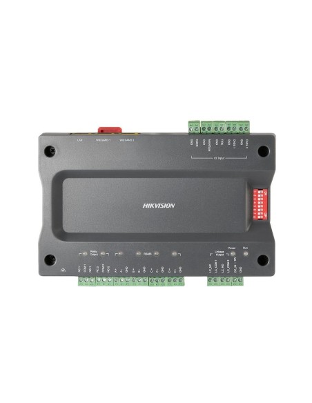 Comprar HIKVISION ACCESS CONTROL HIK-ACC-34 Controlador maestro ascensores / Acceso 128 pisos Huella Tarjeta / IVMS4200  Web / 2
