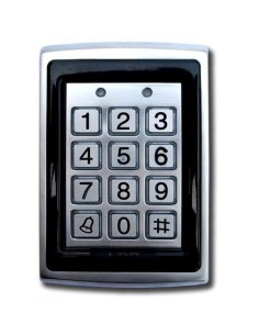 Bysecur bysecur-100 bsc01401 Controle de acesso anti-vandálico para exterior. Código + cartão de proximidade 125 kHz