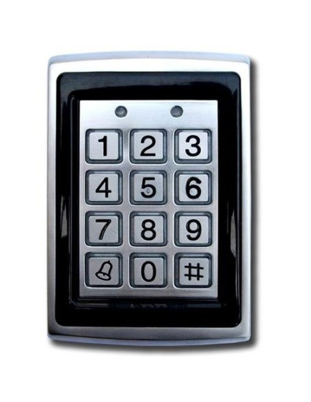 Comprar BYSECUR BYSECUR-100 Control de Accesos Antivandálico para Exterior. Código + Tarjeta Proximidad 125 khz BSC01401