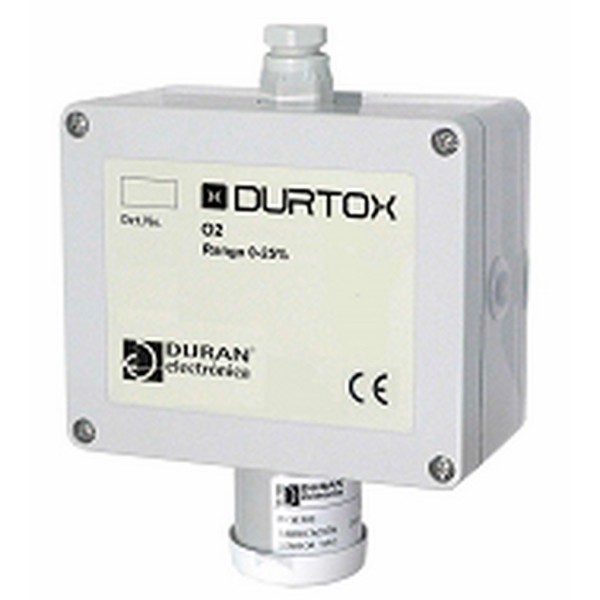 Acheter DURÁN DURAN-16 Détecteur fixe d’oxygène (O2). DURTOX RS485 IP65 Plage 0–25 %